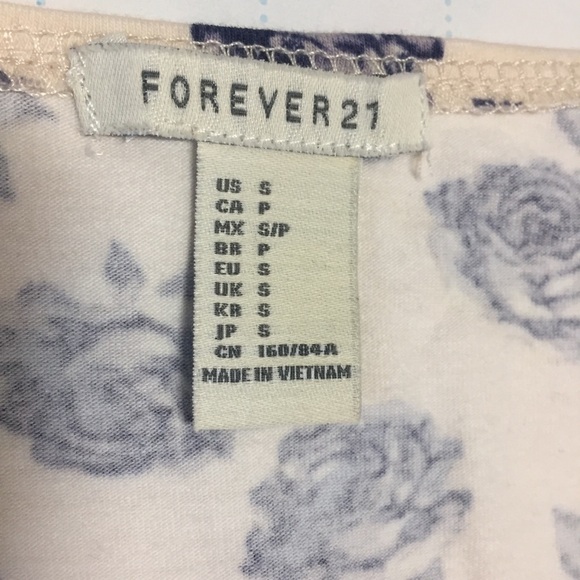 Violet cotton long sleeves crop top size S - Picture 7 of 8